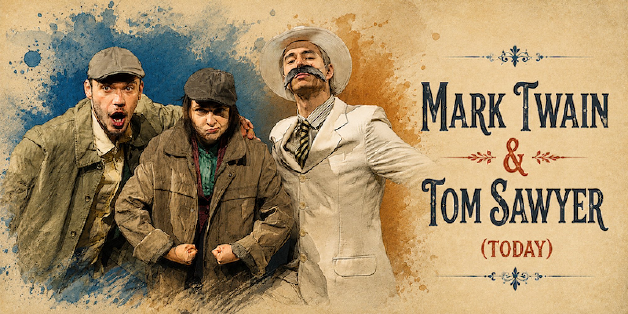 Mark Twain & Tom Sawyer (Today)